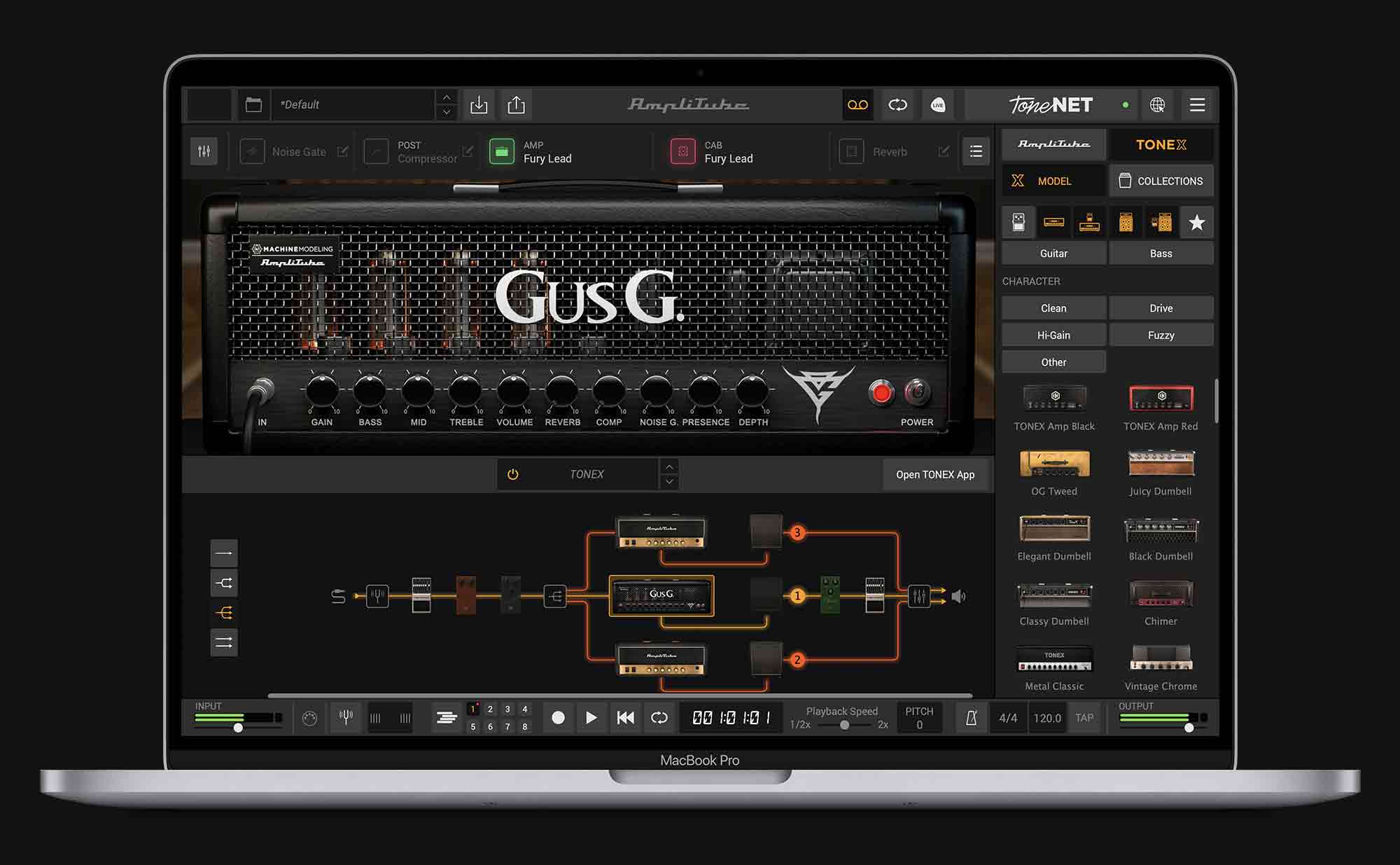 TONEX in AmpliTube