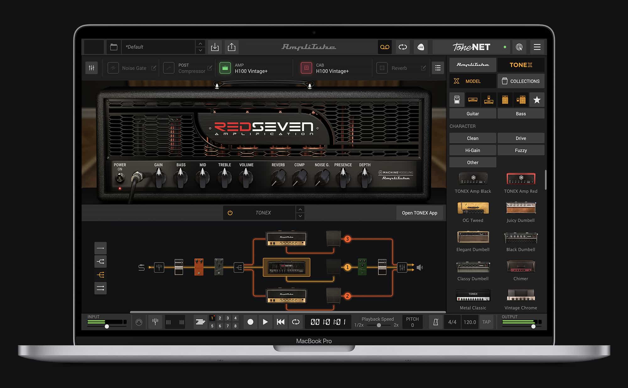TONEX in AmpliTube
