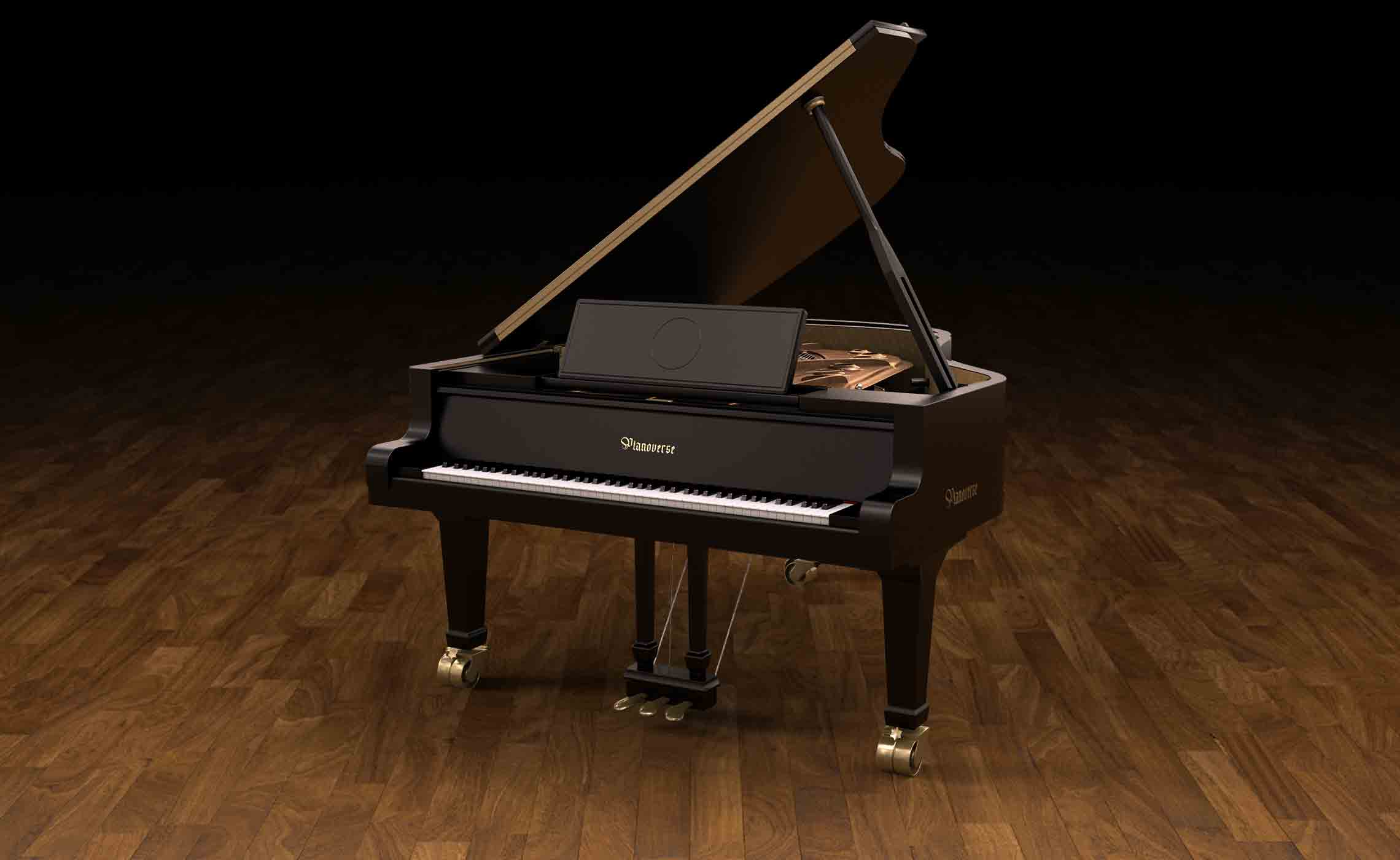 Vintage Plate - Black Pearl B200 (based on 7’ Bösendorfer 214VC – Vienna Concert grand piano) - <em>Available now</em>