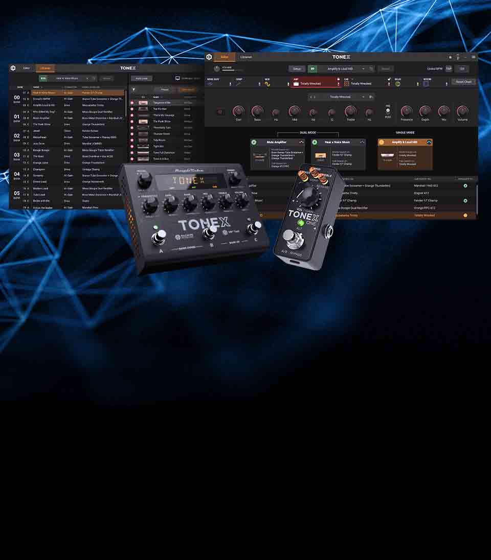 IK Announces TONEX Editor
