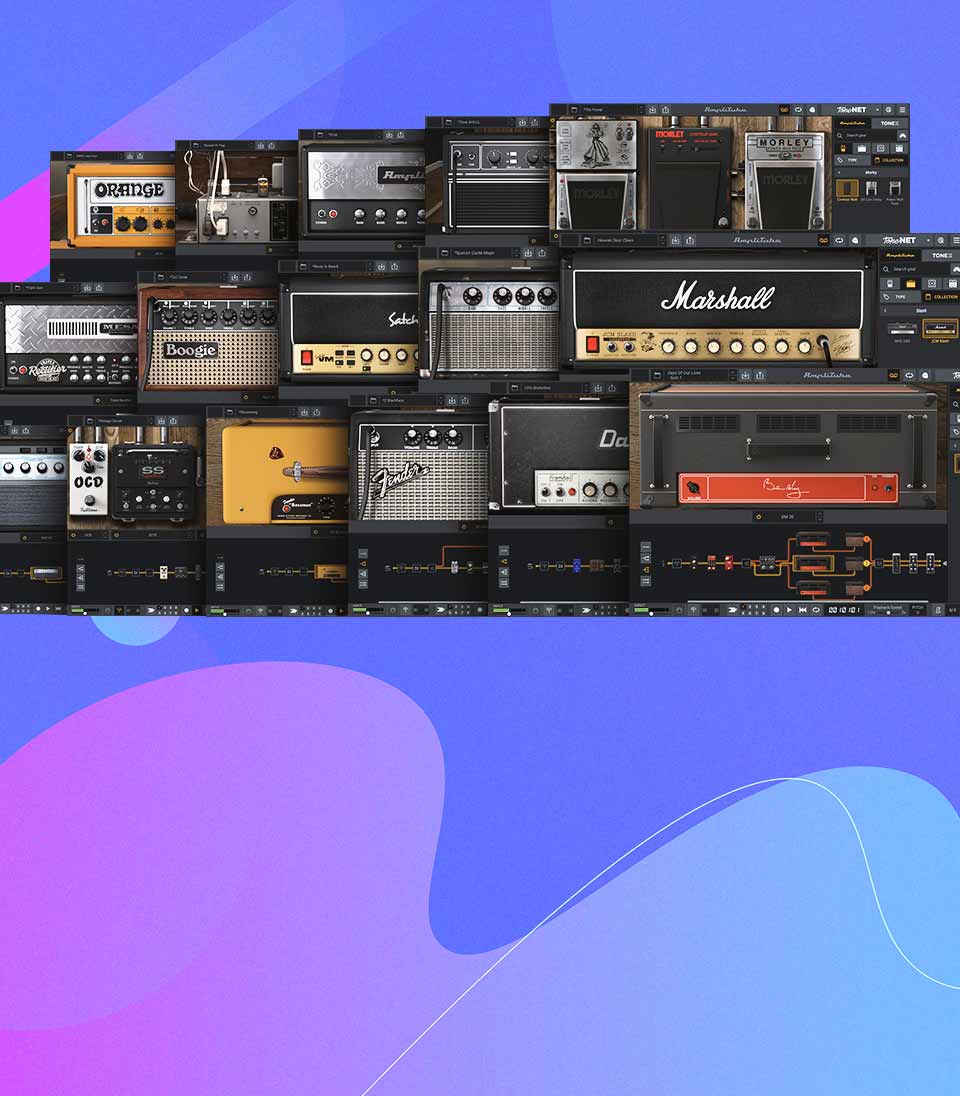 All AmpliTube Collections Only $/€29.99 each