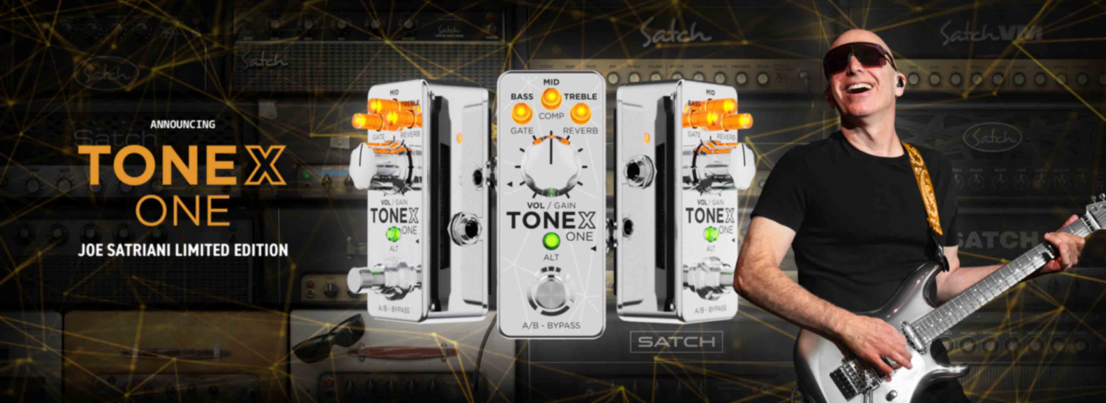 IK Announces TONEX ONE Joe Satriani