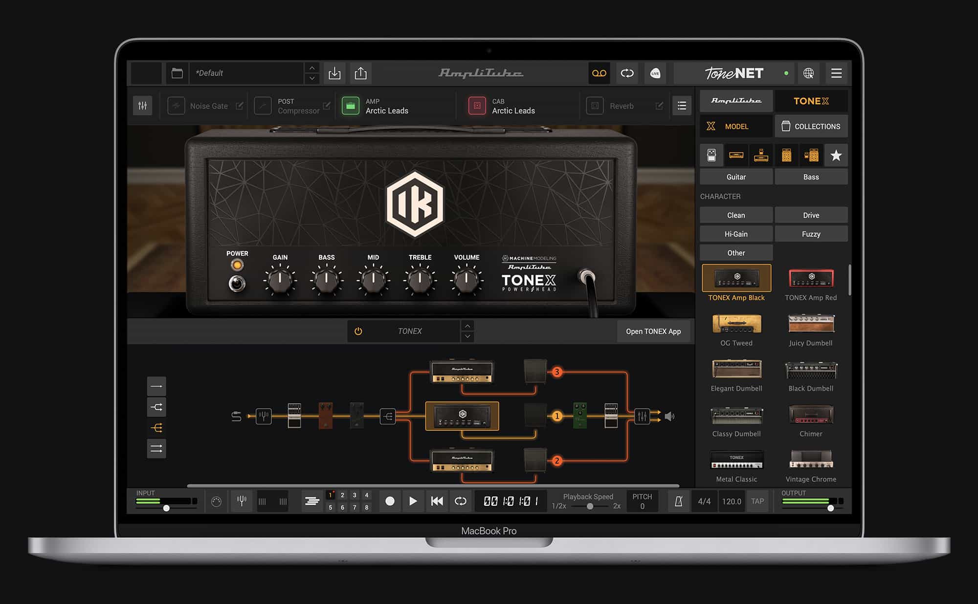 TONEX in AmpliTube