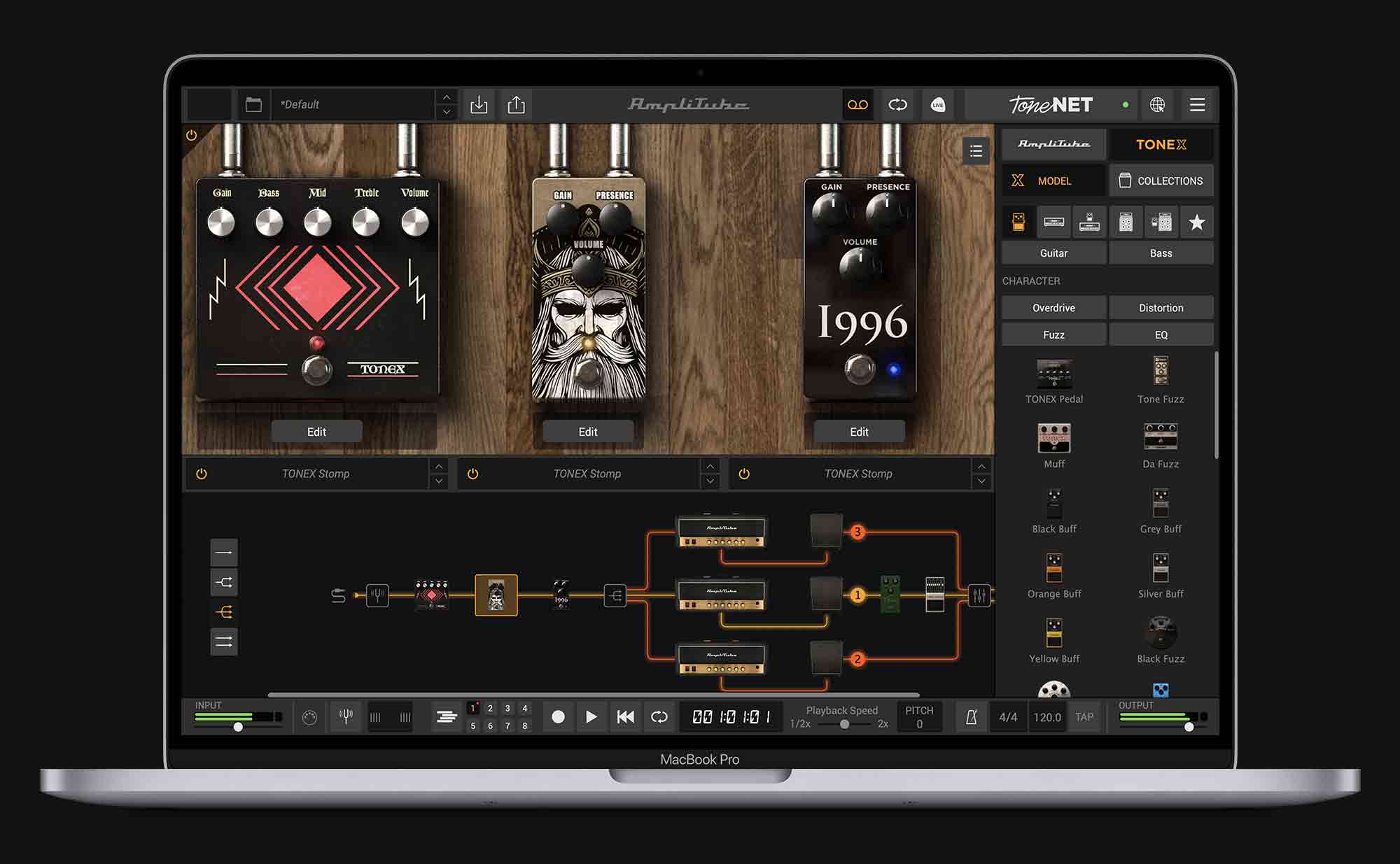 TONEX in AmpliTube