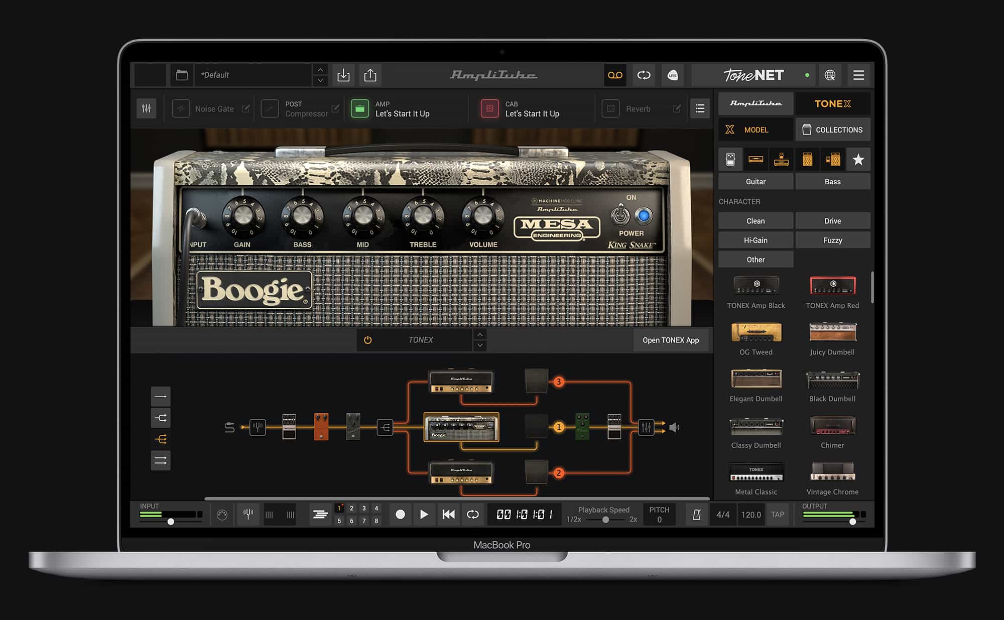 TONEX in AmpliTube